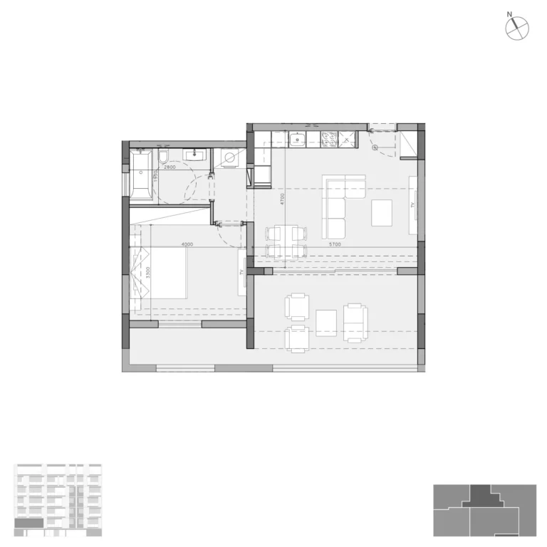1 Bedroom Apartment for Sale in Potamos Germasogeias, Limassol District