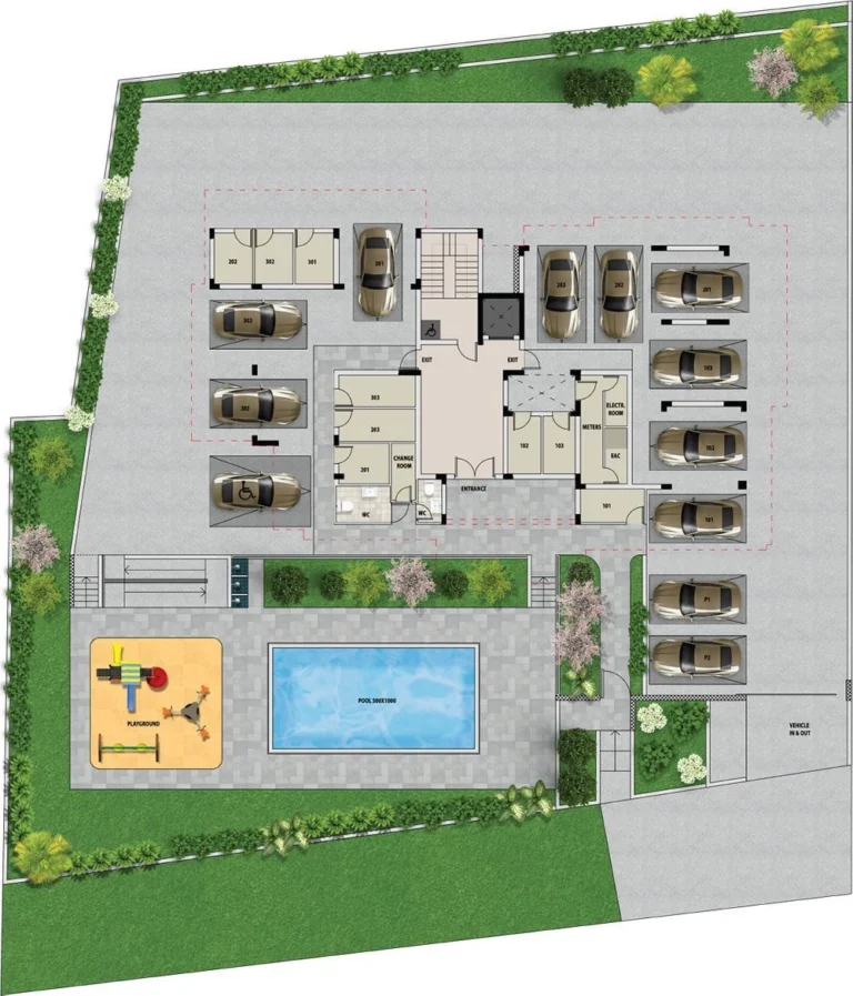 2 Bedroom Apartment for Sale in Germasogeia, Limassol District