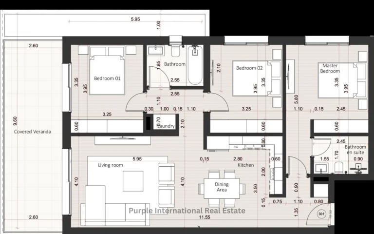 3 Bedroom Apartment for Sale in Limassol – Mesa Geitonia