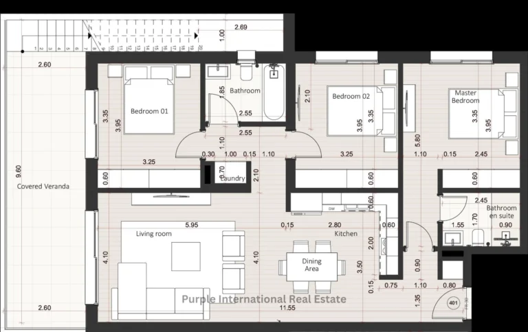3 Bedroom Apartment for Sale in Limassol – Mesa Geitonia