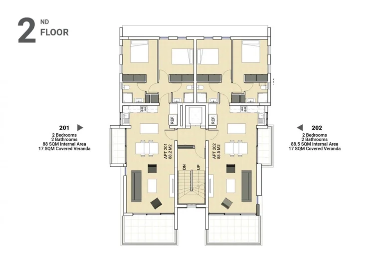 2 Bedroom Apartment for Sale in Larnaca District