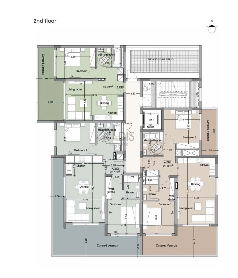 2 Bedroom Apartment for Sale in Limassol District