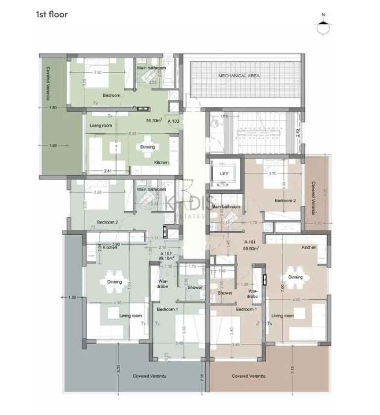 1 Bedroom Apartment for Sale in Limassol District