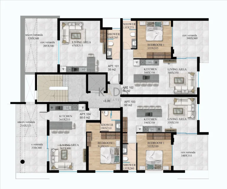 35m² Apartment for Sale in Limassol District
