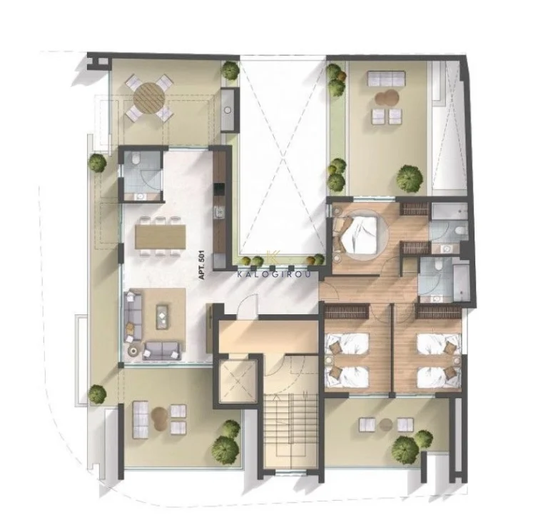 3 Bedroom Apartment for Sale in Larnaca District