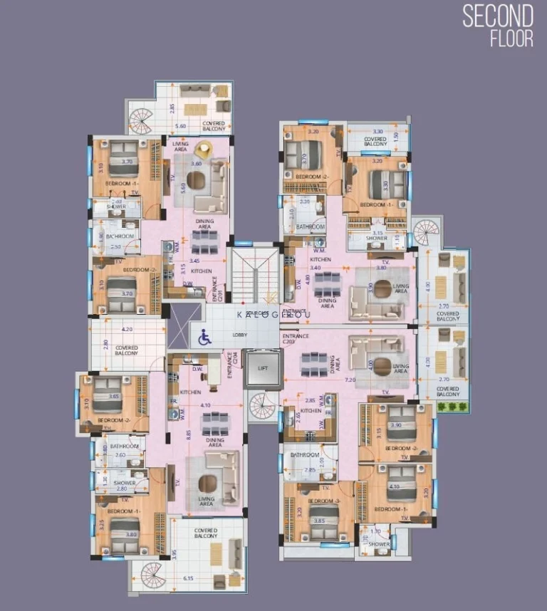2 Bedroom Apartment for Sale in Livadia Larnakas, Larnaca District