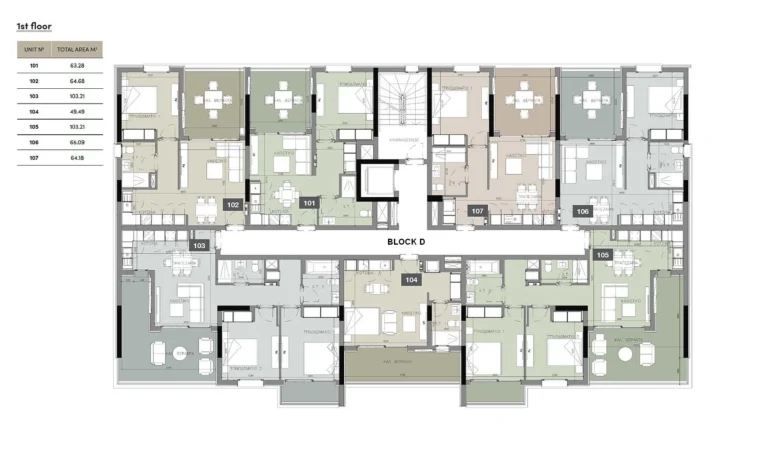 1 Bedroom Apartment for Sale in Limassol – Zakaki
