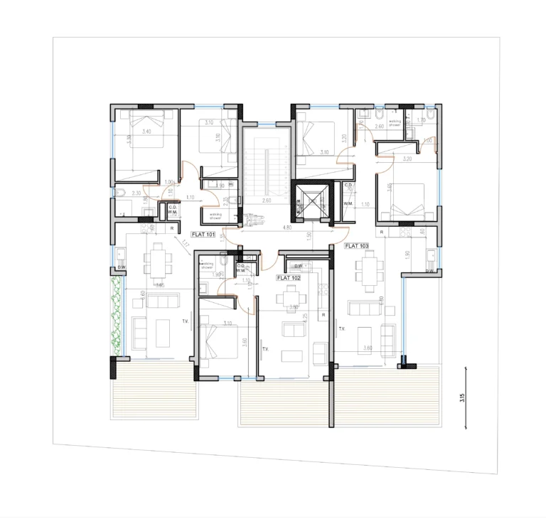 1 Bedroom Apartment for Sale in Aradippou, Larnaca District