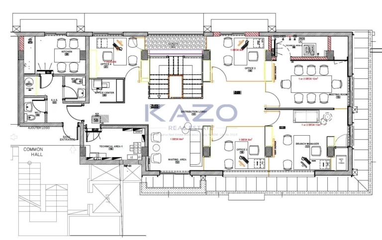 300m² Office for Rent in Limassol District