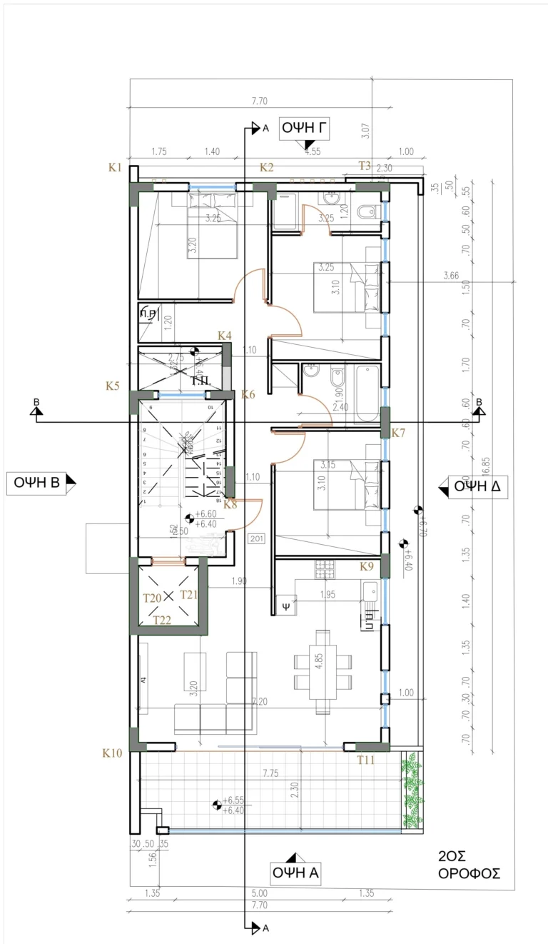 3 Bedroom Apartment for Sale in Aradippou, Larnaca District