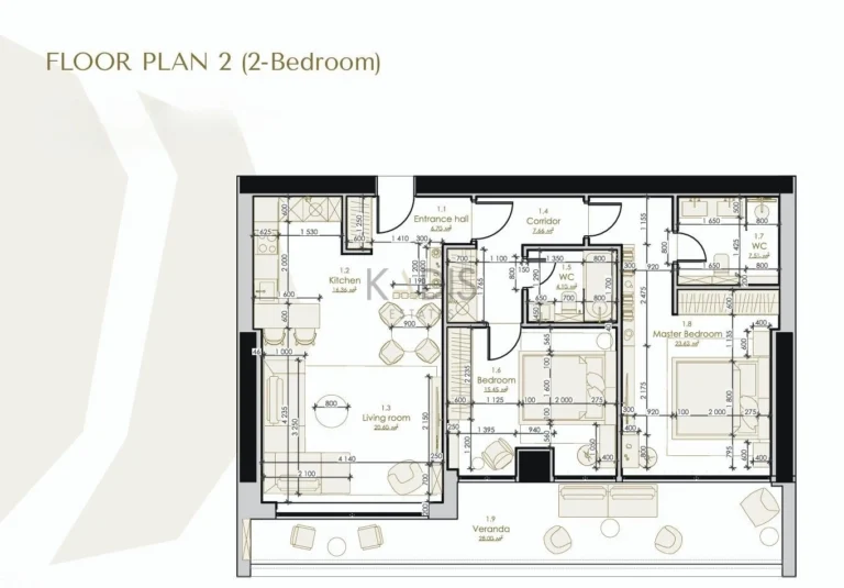 2 Bedroom Apartment for Sale in Potamos Germasogeias, Limassol District