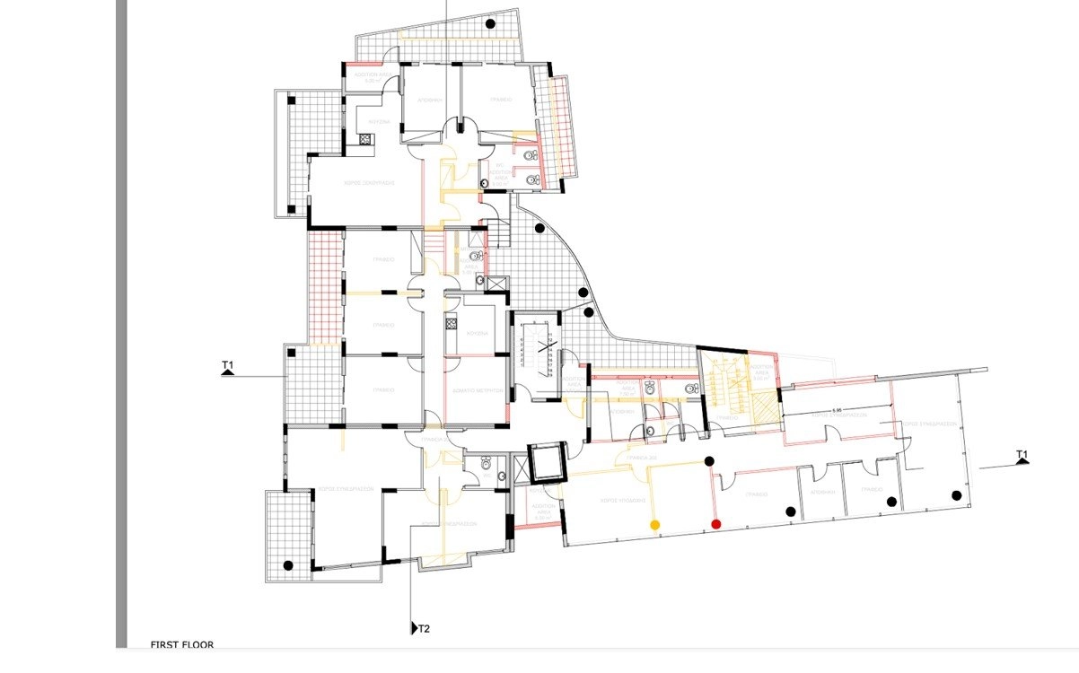 191m² Office for Rent in Vasiliko, Paphos District