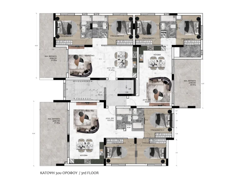 Cheap Apartments for Sale Nicosia up to 300000 euro