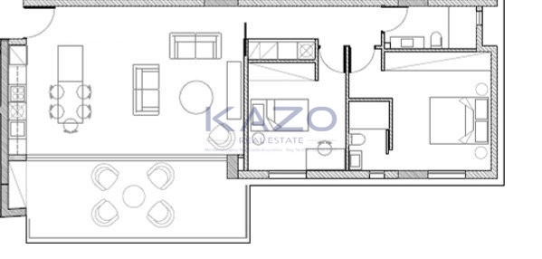 Average Price for 2 Bedroom Apartment in Nicosia