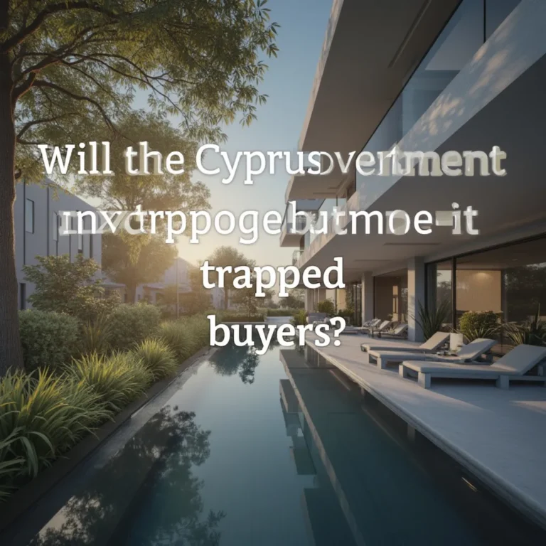 Is Real Action Coming for Cyprus’ Trapped Buyers?