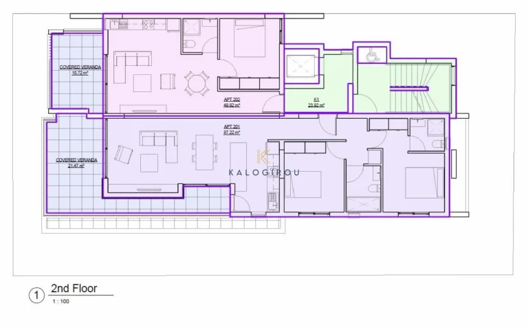 2 Bedroom Apartment for Sale in Drosia, Larnaca District