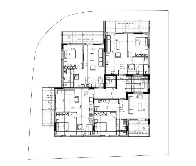 1 Bedroom Apartment for Sale in Engomi, Nicosia District