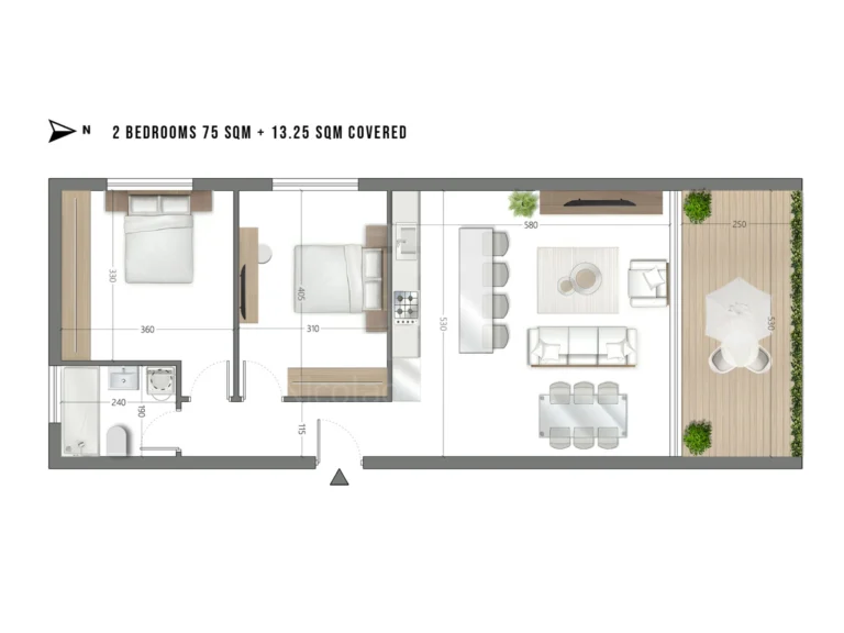 1 Bedroom Apartment for Sale in Limassol District