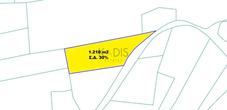 1,218m² Plot for Sale in Limassol District