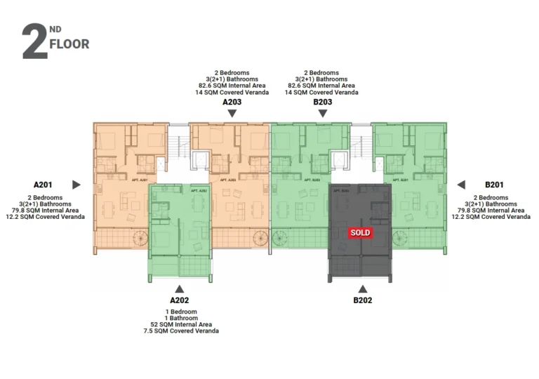 2 Bedroom Apartment for Sale in Livadia Larnakas, Larnaca District