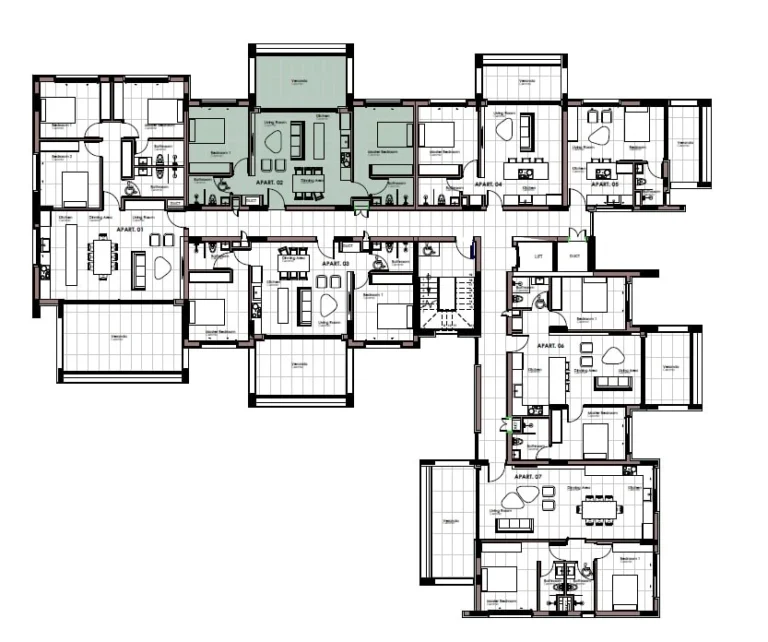3 Bedroom Apartment for Sale in Lakatameia – Agios Nikolaos, Nicosia District
