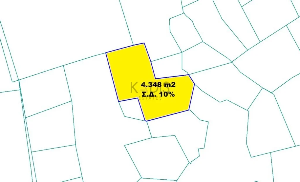 4,348m² Plot for Sale in Akaki, Nicosia District