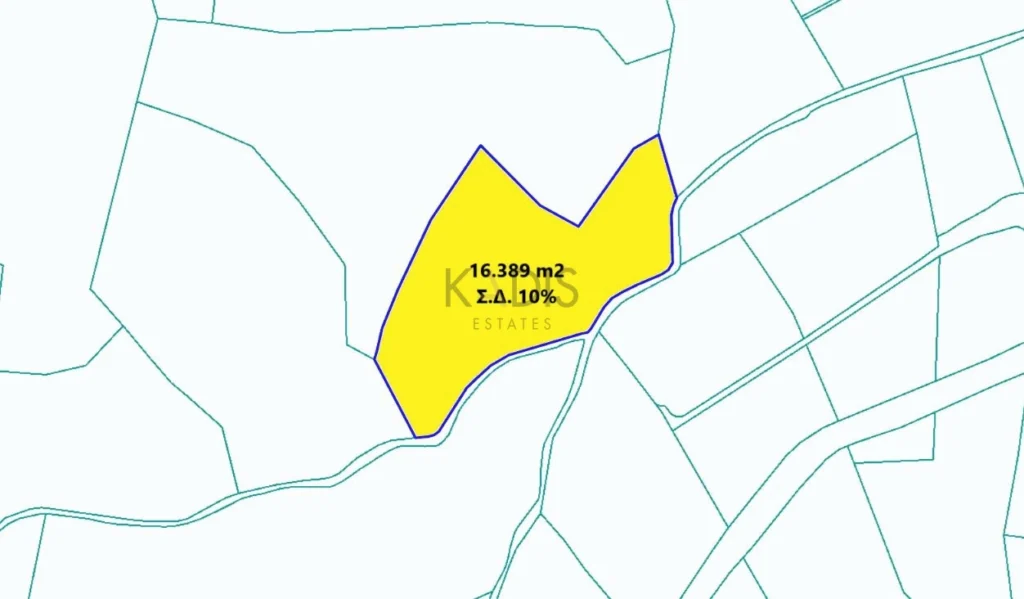 16,389m² Plot for Sale in Paramytha, Limassol District