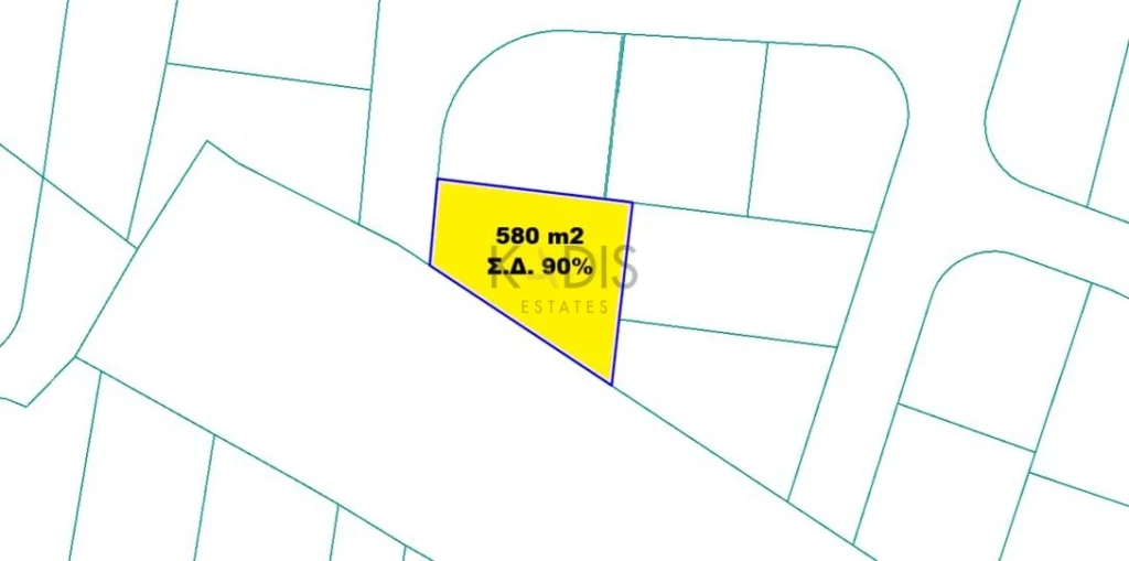 580m² Plot for Sale in Dali, Nicosia District