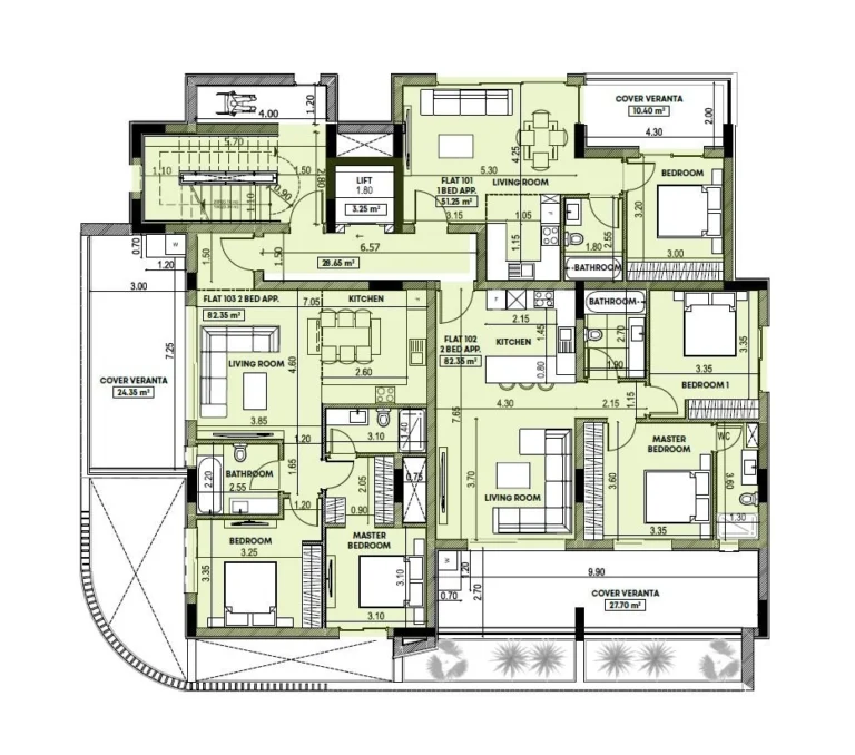 1 Bedroom Apartment for Sale in Limassol District