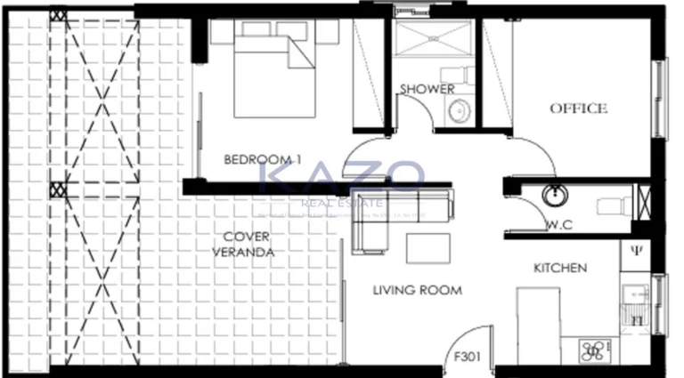 1 Bedroom Apartment for Sale in Limassol – Panthea