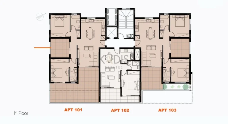 2 Bedroom Apartment for Sale in Limassol – Agios Athanasios