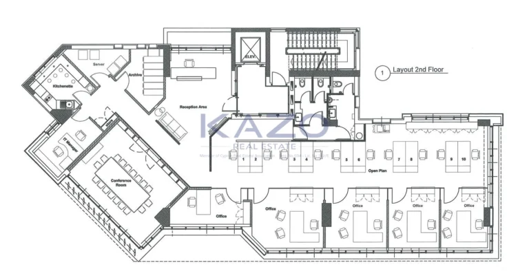 324m² Office for Rent in Limassol – Kapsalos