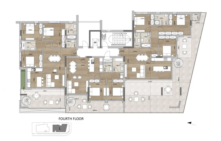 3 Bedroom Apartment for Sale in Limassol – Agios Nektarios