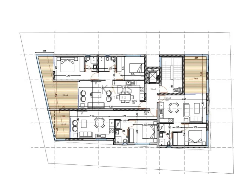 2 Bedroom Apartment for Sale in Aradippou, Larnaca District