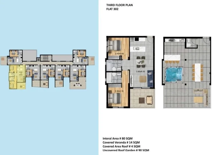 2 Bedroom Apartment for Sale in Limassol – Agios Athanasios