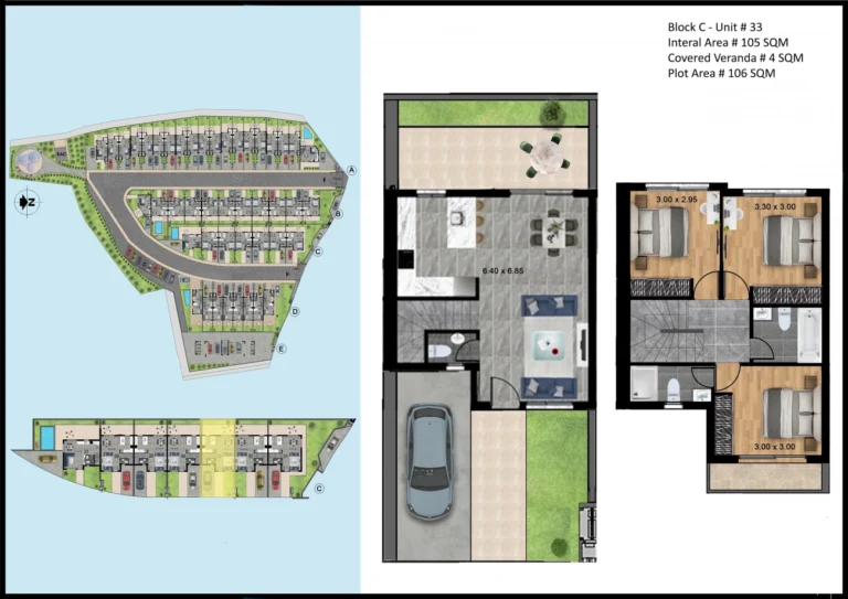 3 Bedroom House for Sale in Parekklisia, Limassol District