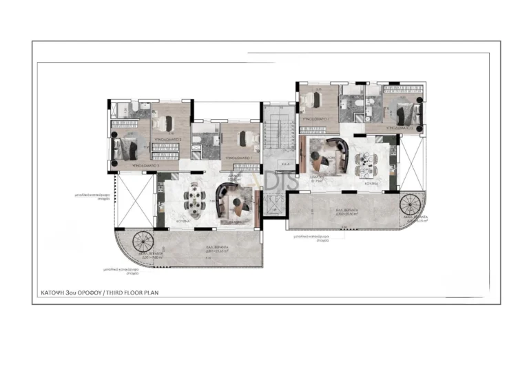 1 Bedroom Apartment for Sale in Limassol – Agios Athanasios