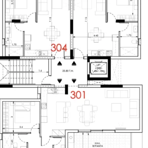 2 Bedroom Apartment for Sale in Agios Dometios, Nicosia District