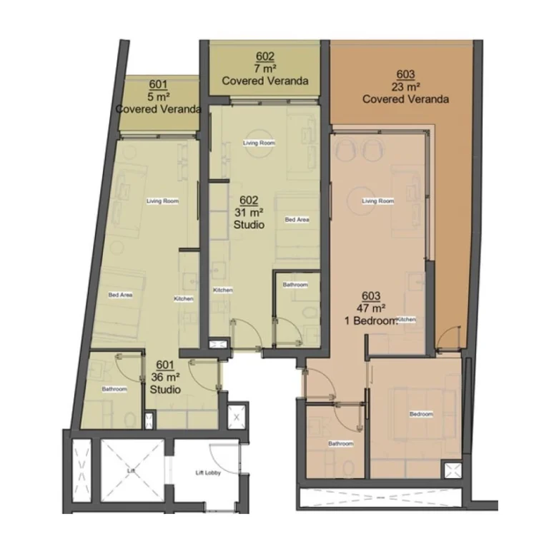 1 Bedroom Apartment for Sale in Limassol – Katholiki