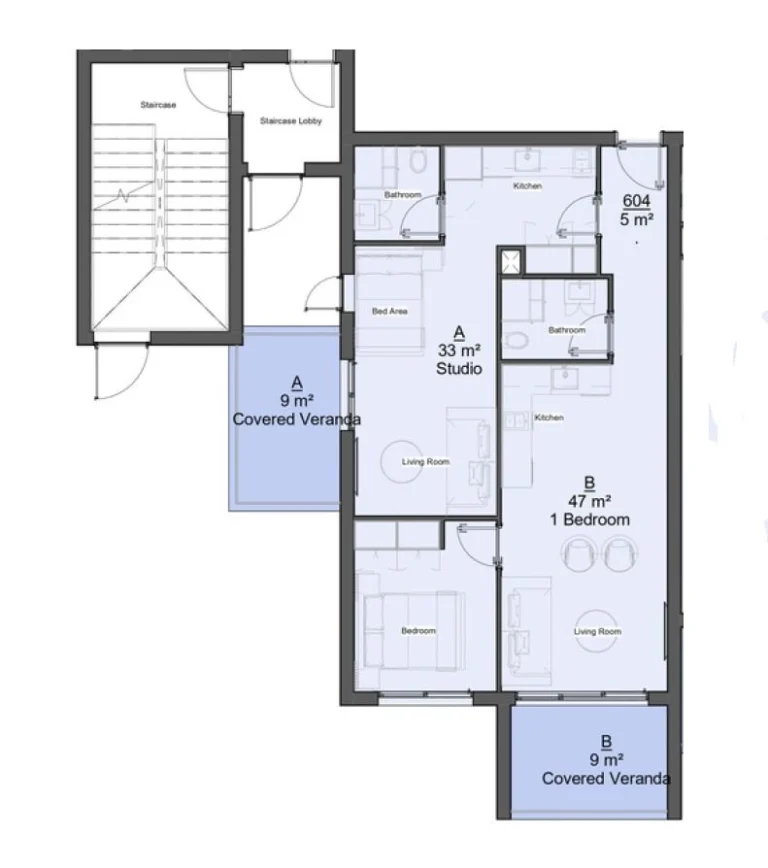 2 Bedroom Apartment for Sale in Limassol – Katholiki