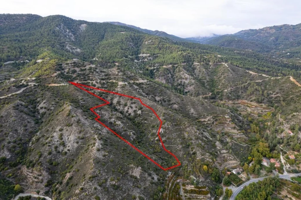 25,753m² Plot for Sale in Pelendri, Limassol District