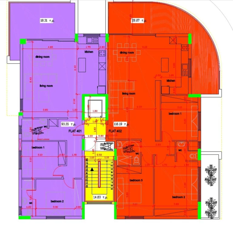3 Bedroom Apartment for Sale in Nicosia – Lykavitos