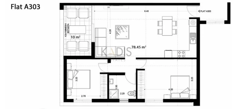 1 Bedroom Apartment for Sale in Latsia, Nicosia District