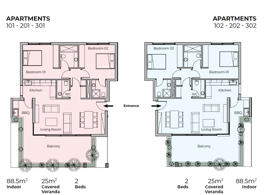 2 Bedroom Apartment for Sale in Limassol District