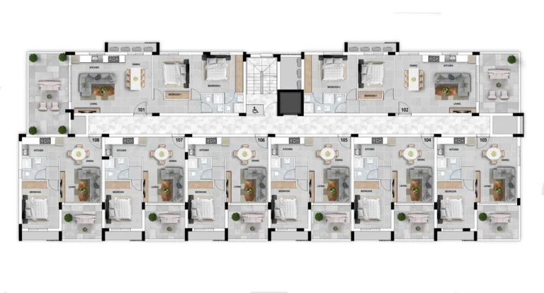 1 Bedroom Apartment for Sale in Oroklini, Larnaca District