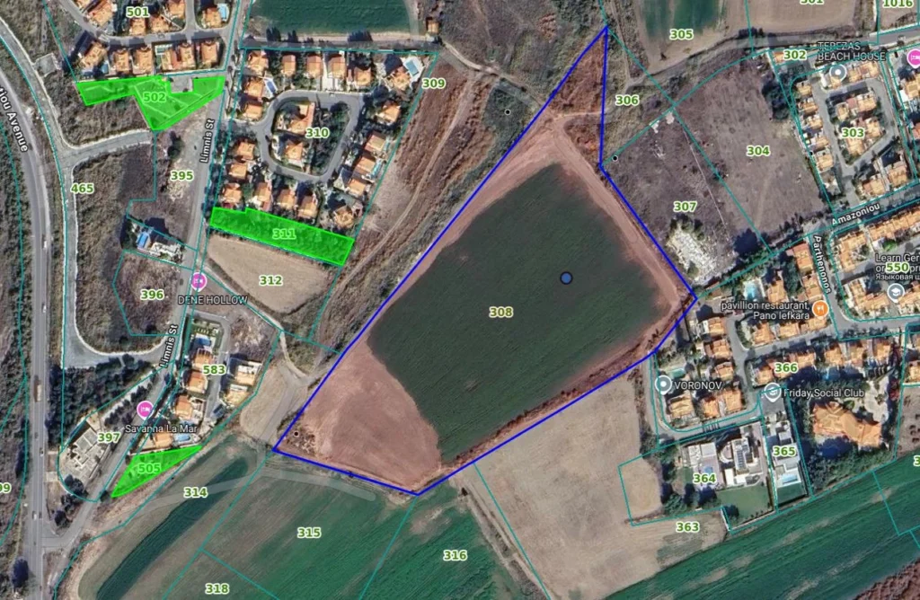 36,967m² Plot for Sale in Oroklini, Larnaca District