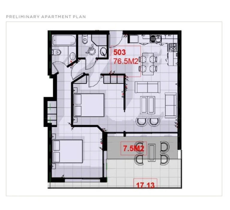 2 Bedroom Apartment for Sale in Chlorakas, Paphos District