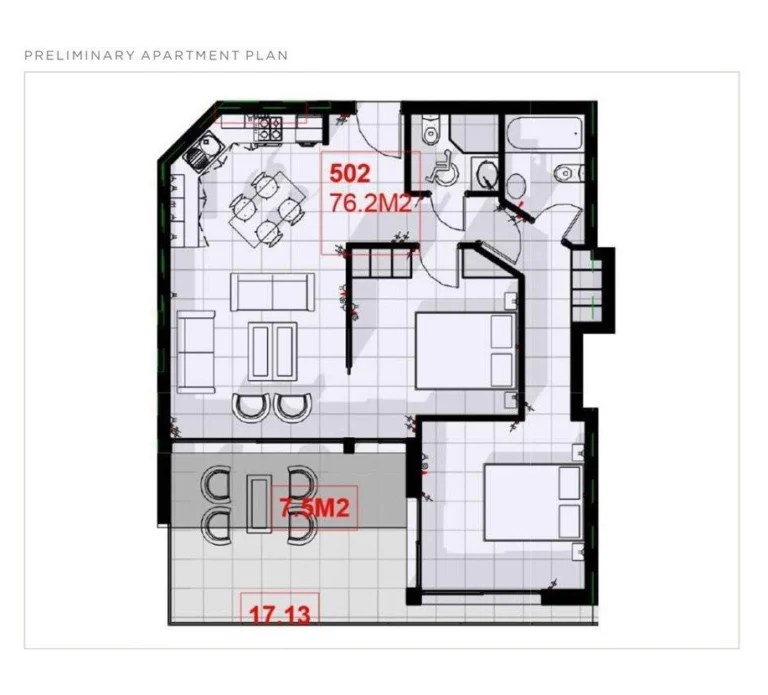 2 Bedroom Apartment for Sale in Chlorakas, Paphos District