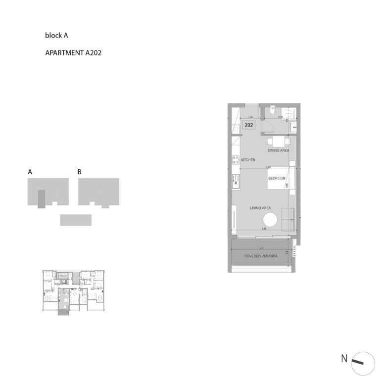53m² Apartment for Sale in Potamos Germasogeias, Limassol District