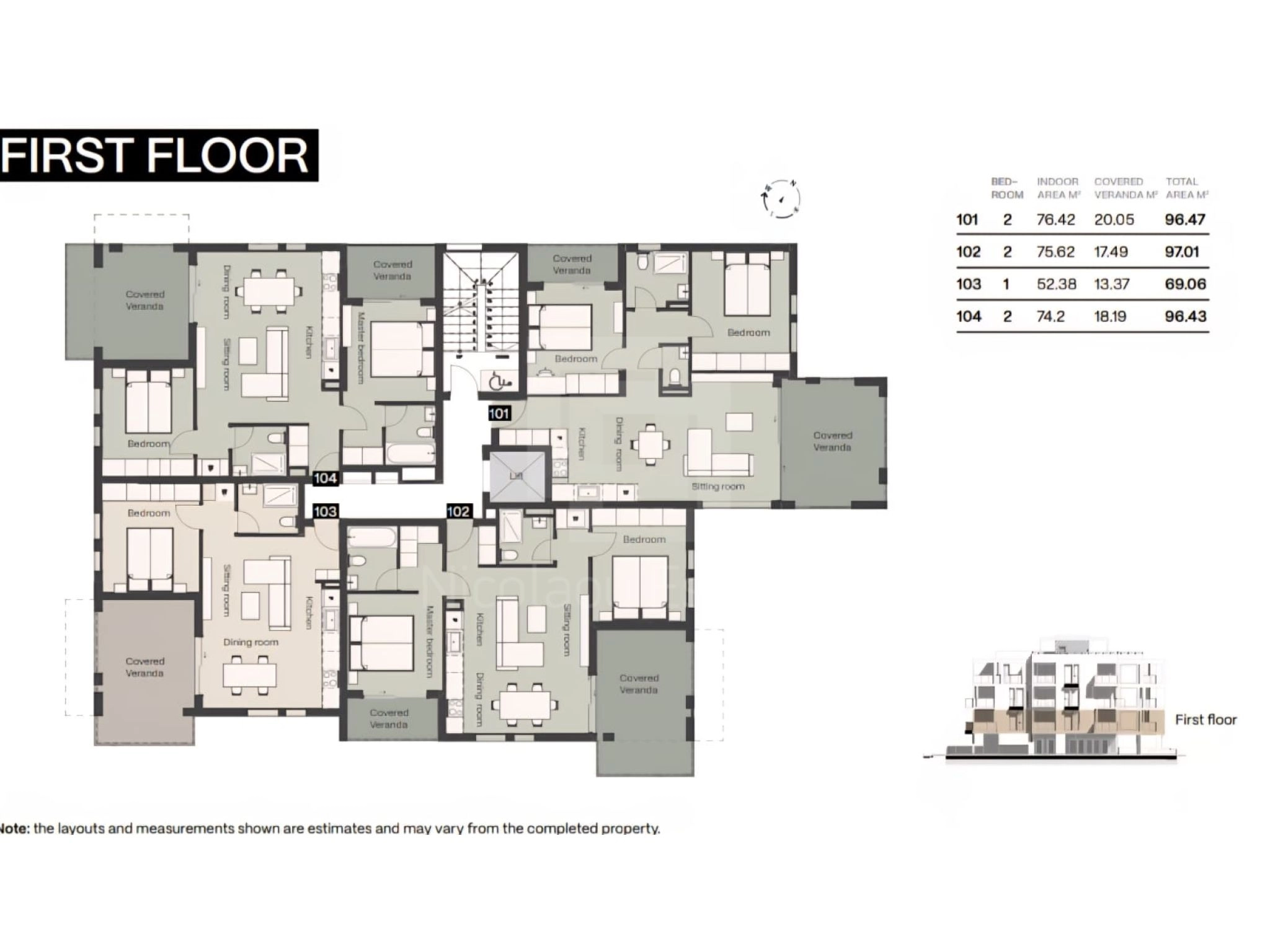 1 Bedroom Apartment for Sale in Limassol – Mesa Geitonia